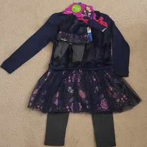 Matching outfits size 7 fits American Girl doll